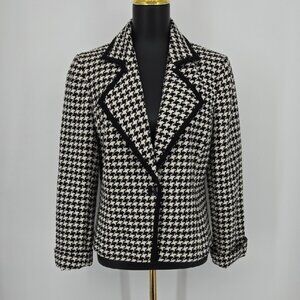 Emma James Houndstooth Blazer Jacket